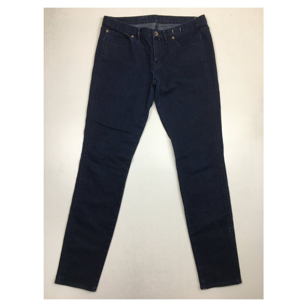 MADEWELL Dark Wash 5 Pocket Logo Hardware Jeans